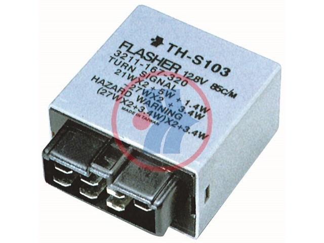 FLASHER RELAY, BLINKER suitable for FORD MAZDA 3211-167-320 HE01-66-830 CD13-1120F	