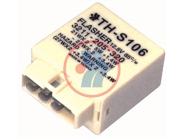 FLASHER RELAY, BLINKER suitable for FORD MAZDA 3211-205-320 BG3F-66-830	