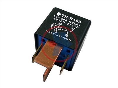 RELAY SUITABLE FOR UNIVERSAL TYPE, HYUNDAI, KIA 39160-37110 RY1500 12V 4P 50A